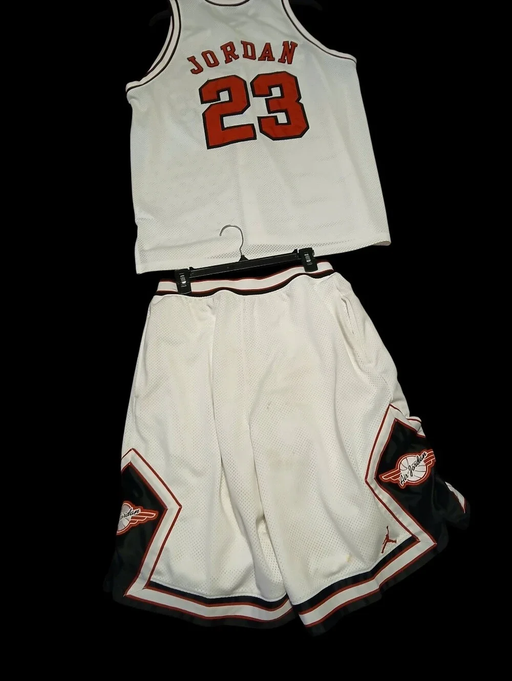 Rare Vintage white Air Jordan Brand Michael Jordan #23 basketball jersey Sz.XL